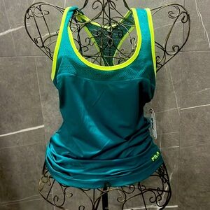 NWT Fila tank top green size M